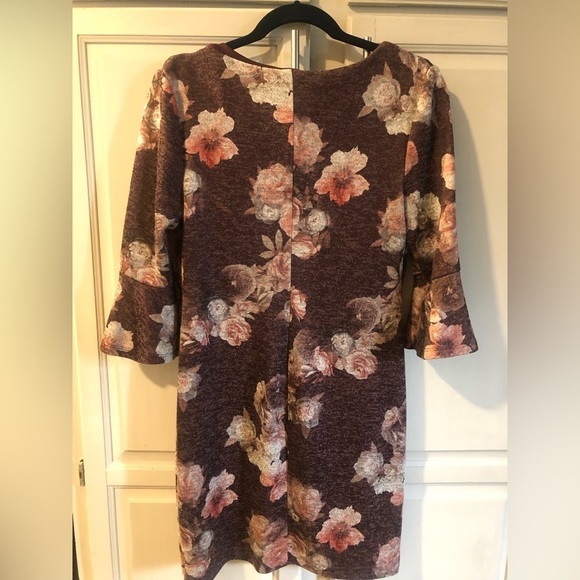 Connected Apparel floral Dress sz 8 - Picture 6 of 6